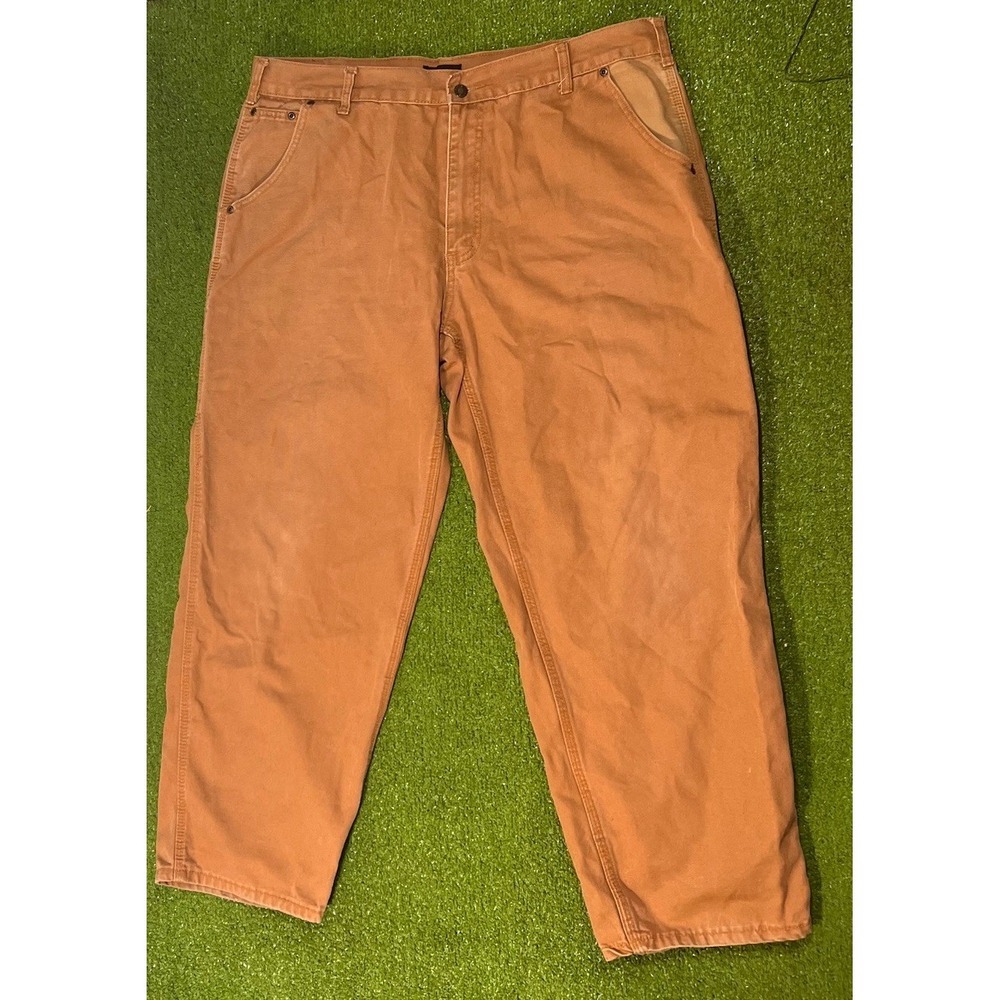 Duck Canvas Carpenter Pants 40X30 Stanley‎ Work Wear 100% Cotton Y2K Baggy